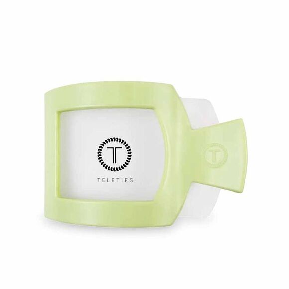 Teleties Aloe, There! Flat Square Hair Clip - Large-4.1inches - Picture 2 of 3